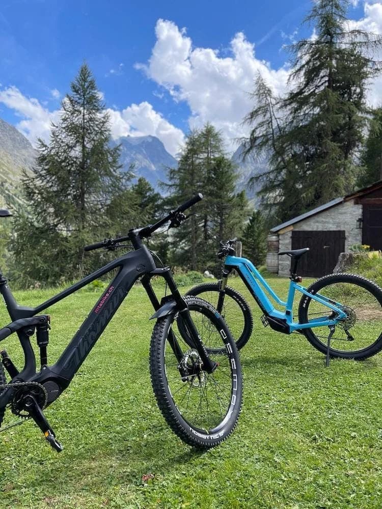 E-bike dans le Val d'Hérens
