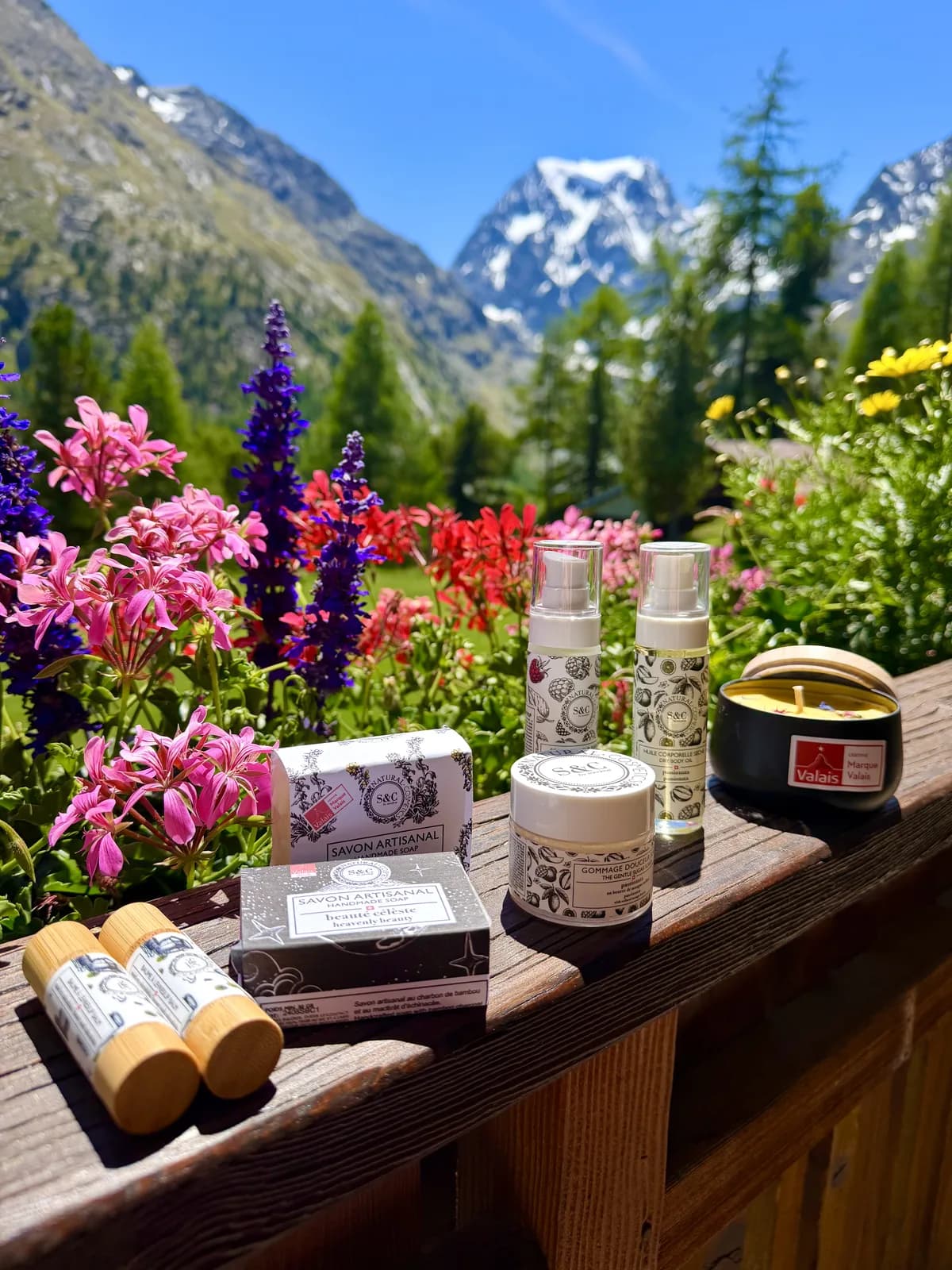 Cosmétiques artisanaux valaisans certifiés Marque Valais — Séjour Détente, Grand Hôtel & Kurhaus Arolla
